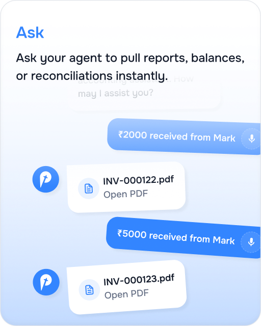 Ask: Get instant reports