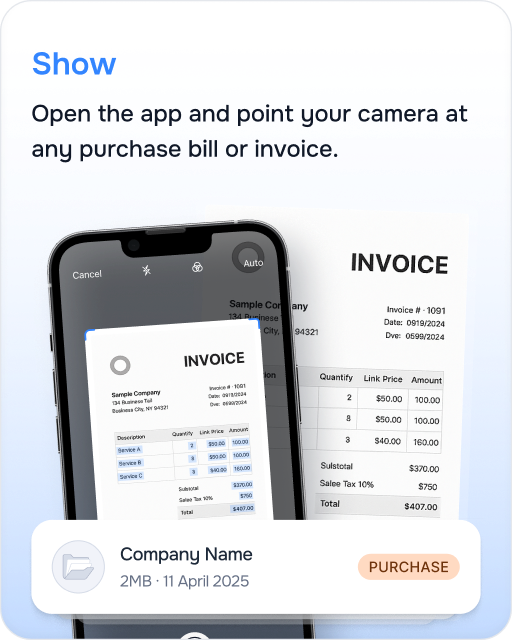Show: Scan your documents